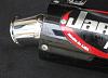 SOLD: JARDINE RT-ONE HIGH MOUNT ROUND BLACK POWDERCOAT SLIP ON EXHAUST MUFFLERS-12.jpg
