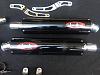SOLD: Jardine RT-One high mount slip on exhaust mufflers, round black powdercoat-2.jpg