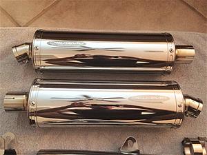 SOLD: Delkevic polished stainless standard/low mount slip on exhaust mufflers-delkevic2.jpg